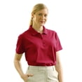 thumbnail image 1 of Monterey Club Women's Combed Cotton Solid Pique Golf Polo Shirt #2301, 1 of 2