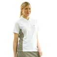 thumbnail image 1 of Monterey Club Women's Contrast Colorblock Golf Polo Shirt #2035, 1 of 2
