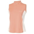 thumbnail image 1 of Monterey Club Women's Contrast Colorblock Sleeveless Golf Polo Shirt #2043, 1 of 2