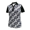 thumbnail image 1 of Monterey Club Women's Dandy Contrast Golf Polo Shirt #2392, 1 of 2