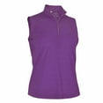 thumbnail image 1 of Monterey Club Women's Dry Swing Heather Sleeveless Golf Polo Shirt #2691, 1 of 2