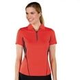 thumbnail image 1 of Monterey Club Women's Ellen Contrast Golf Polo Shirt #2267, 1 of 2
