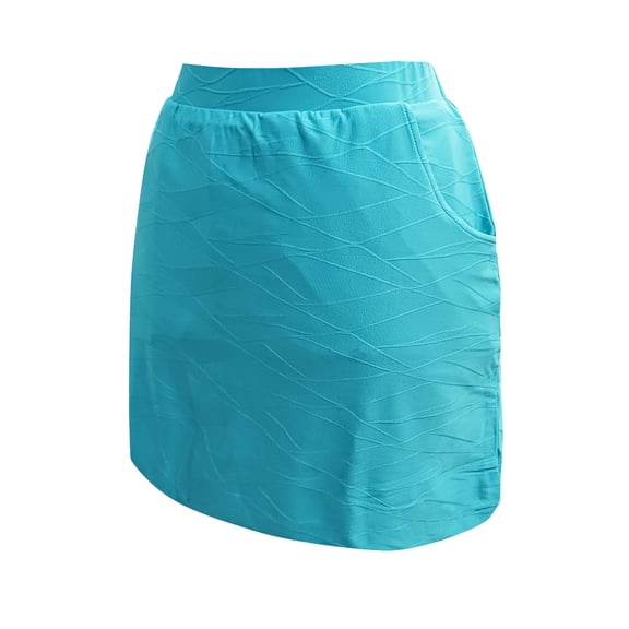 Monterey Club Women's Embossed Tonal Texture Knit Skirt #4803