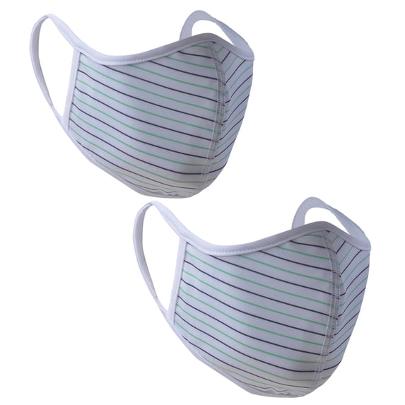 Monterey Club Women's Essential Stripe Face Mask #FMW2
