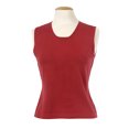 thumbnail image 1 of Monterey Club Women's Fine Gauge Flat Shell Sleeveless Sweater #6129, 1 of 2