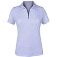 thumbnail image 1 of Monterey Club Women's Fireworks Foil Print Zip Golf Polo Shirt #2441, 1 of 2