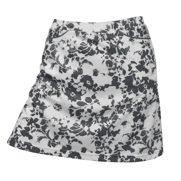 Monterey Club Women's Floral Stamp Print Knit Skirt #4809