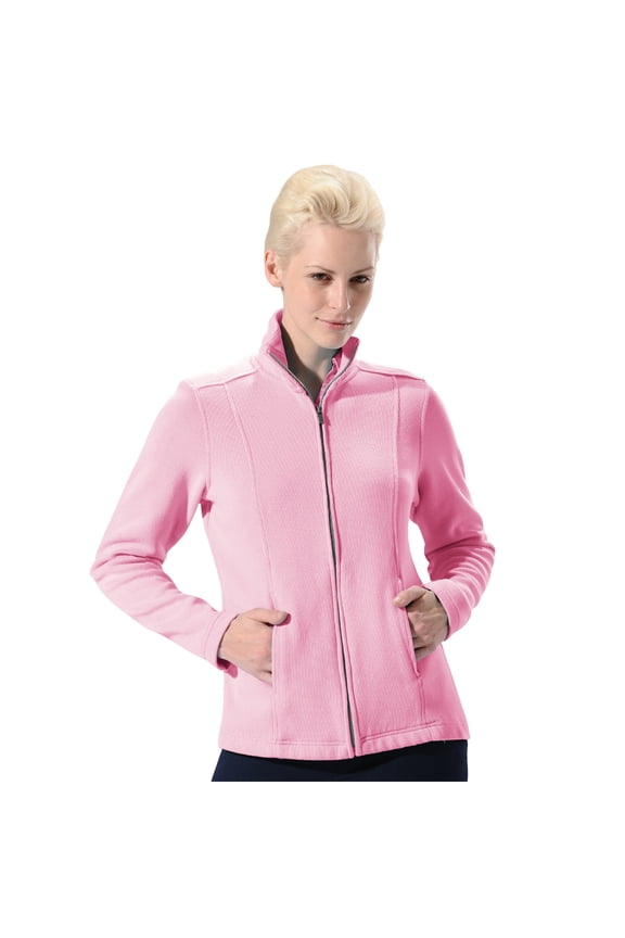 Women's French Rib Full Zip Sport Jacket #2707