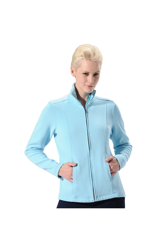 Women's French Rib Full Zip Sport Jacket #2707