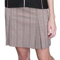 thumbnail image 1 of Monterey Club Women's Geo Plaid Pleated Hem Golf Skirt #2846, 1 of 2