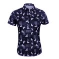 thumbnail image 1 of Monterey Club Women's Geometric Print Tailored Collar Short Sleeve Golf Polo Shirt #4522, 1 of 2