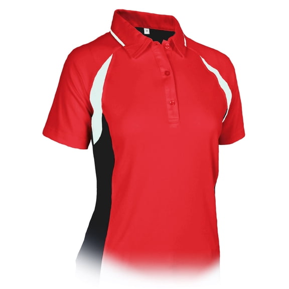 Monterey Club Women's Glory Contrast Golf Polo Shirt #2289