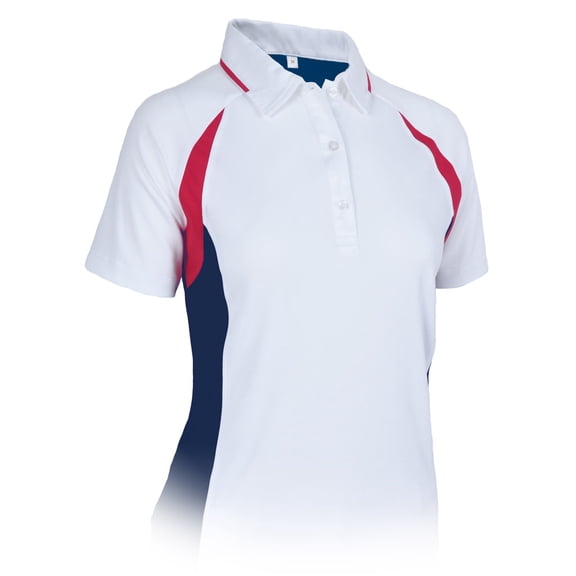 Monterey Club Women's Glory Contrast Golf Polo Shirt #2289