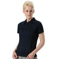 thumbnail image 1 of Monterey Club Women's Glory Texture Solid Golf Polo Shirt #2169, 1 of 2