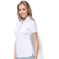 thumbnail image 1 of Monterey Club Women's Honeycomb Texture Solid Golf Polo Shirt #2134, 1 of 2
