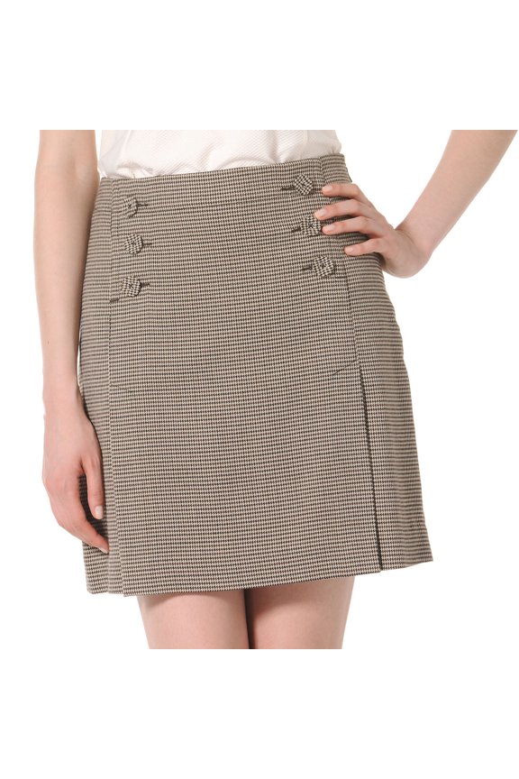 Women's Houndstooth Texture Golf Skirt #2857
