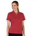 thumbnail image 1 of Monterey Club Women's Jacquard Texture Solid Golf Polo Shirt #2066, 1 of 2