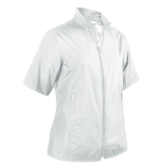 Monterey Club Women's Lightweight Hi-Lo Short Sleeve Wind Jacket #2799