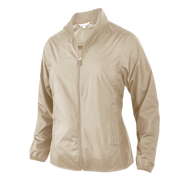 Monterey Club Women's Lightweight Hi-Low Full Zip Golf Jacket #2718