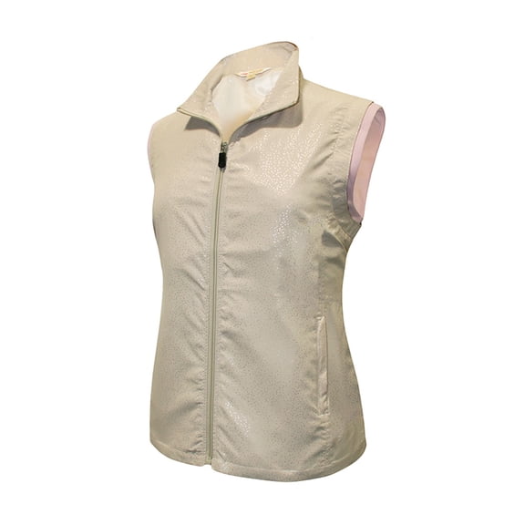 Monterey Club Women's Lightweight Microfiber Firework Foil Vest #2781