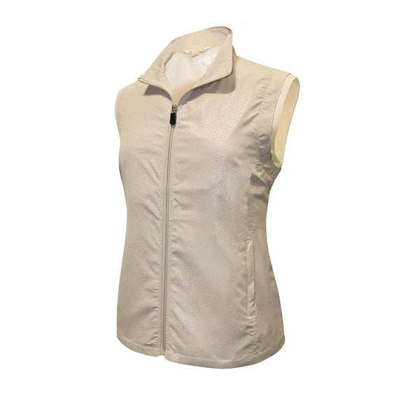 Monterey Club Women's Lightweight Microfiber Firework Foil Vest #2781