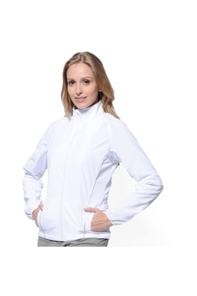 Women's Lightweight Microfiber Poplin Zip-Up Jacket #2779