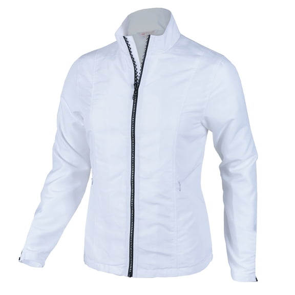 Monterey Club Women's Lightweight Rhinestone Zipper Jacket #2780