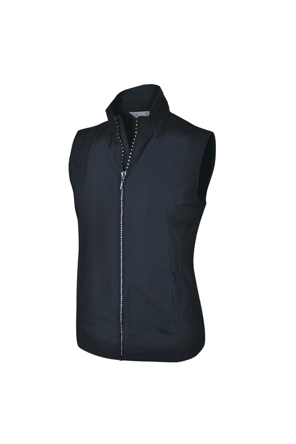 Women's Lightweight Rhinestone Zipper Vest #2788