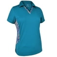 thumbnail image 1 of Monterey Club Women's Mallard Contrast Golf Polo Shirt #2667, 1 of 2