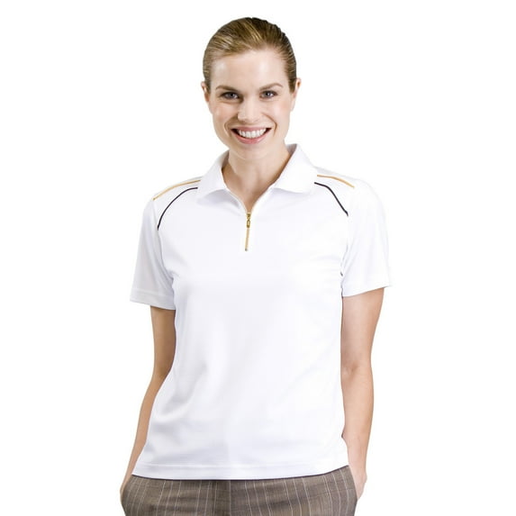 Monterey Club Women's Matrix Contrast Golf Polo Shirt #2262