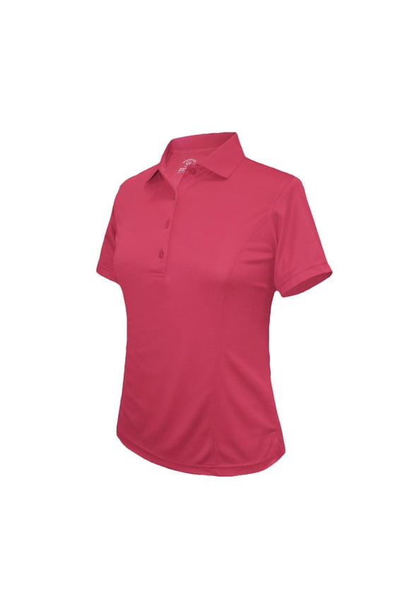 Women's Medium Weight Pique Solid Golf Polo Shirt #2360