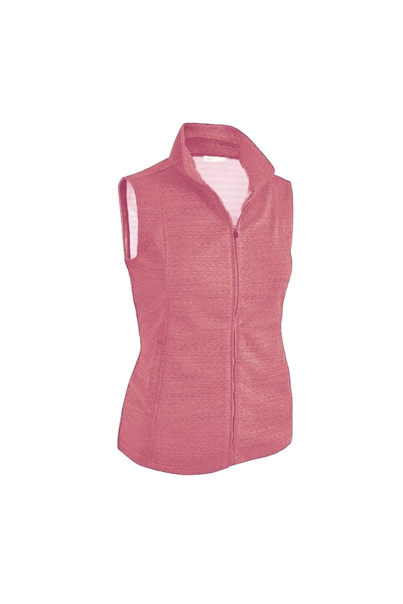 Women's Melange Knit Texture Vest #2797