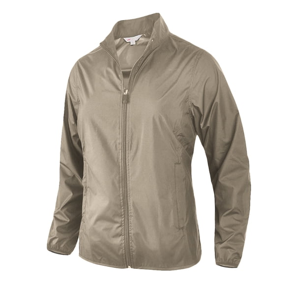 Monterey Club Women's Microfiber Water repellent Full Zip Wing collar w/Lining Long sleeve Jacket #4703