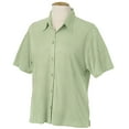thumbnail image 1 of Monterey Club Women's Peached Solid Short Sleeve Casual Golf Polo Shirt #2156, 1 of 2