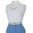 thumbnail image 1 of Monterey Club Women's Performance Solid Sleeveless Golf Polo Shirt #2147, 1 of 2