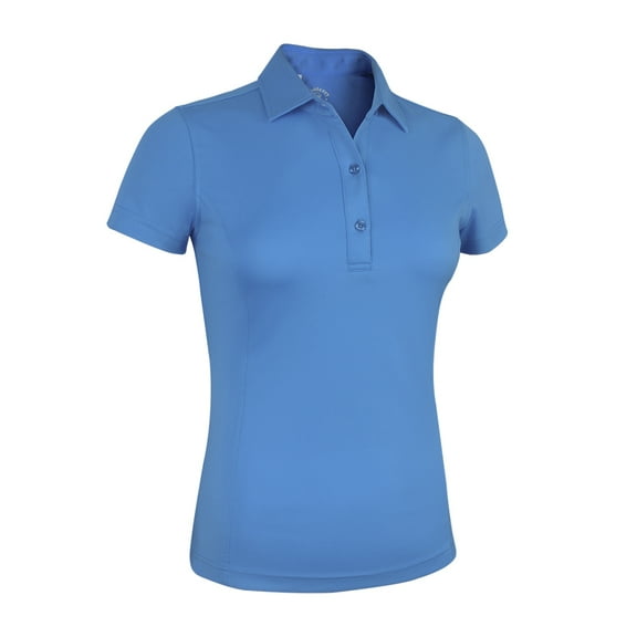 Monterey Club Women's Solid Tailored Collar Short sleeve Golf Polo Shirt #2670