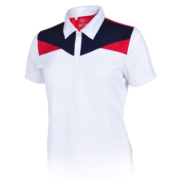 Monterey Club Women's Pride Colorblock Golf Polo Shirt #2335