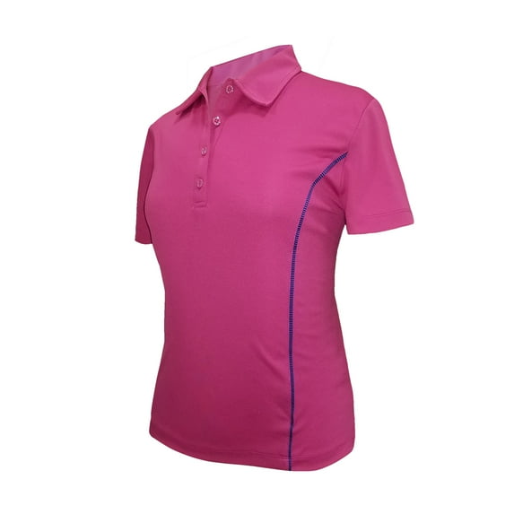 Monterey Club Women's Pro Contrast Golf Polo Shirt #2372