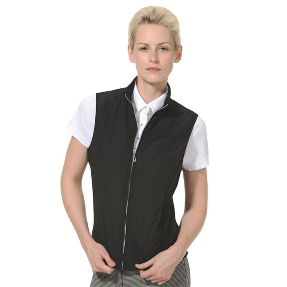 Monterey Club Women's Quilt Vest with Rib Side Panels #2710