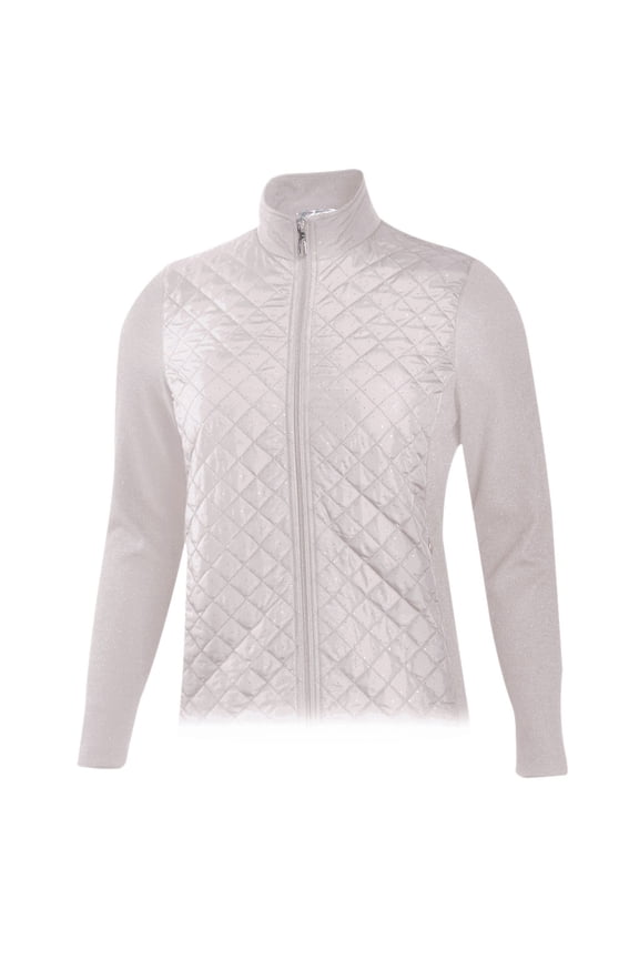 Women's Quilted Microfiber Dotty Jacket #2786