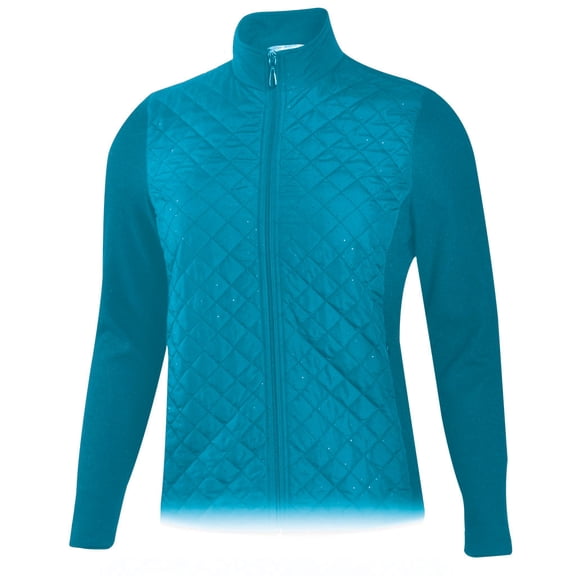 Monterey Club Women's Quilted Microfiber Dotty Jacket #2786
