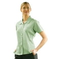 thumbnail image 1 of Monterey Club Women's Radiant Texture Solid Camp Golf Polo Shirt #2552, 1 of 2