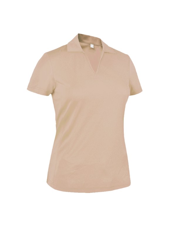 Women's Solid Golf Polo Shirt #2402