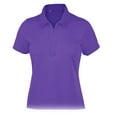 thumbnail image 1 of Monterey Club Women's Solid Rhinestones Embedded Golf Polo Shirt #2438, 1 of 4