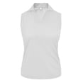 thumbnail image 1 of Monterey Club Women's Solid Sport Golf Polo Shirt Sleeveless #2401, 1 of 2
