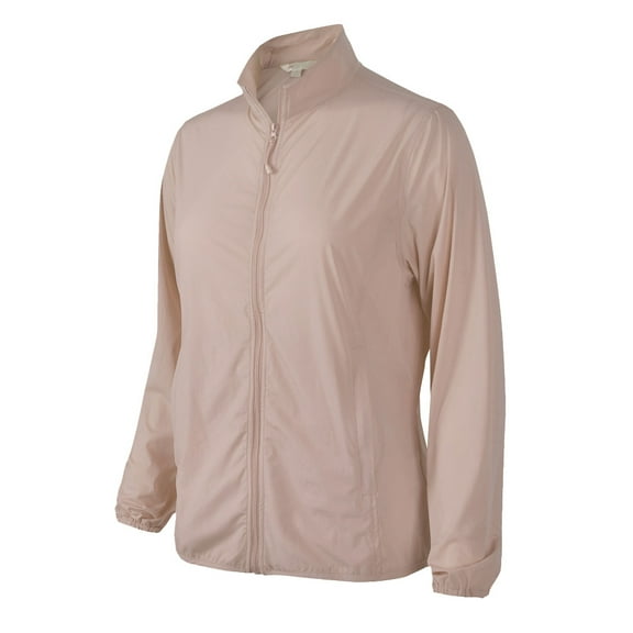 Monterey Club Women's UPF Hi-Low Full Zip Golf Jacket #2720