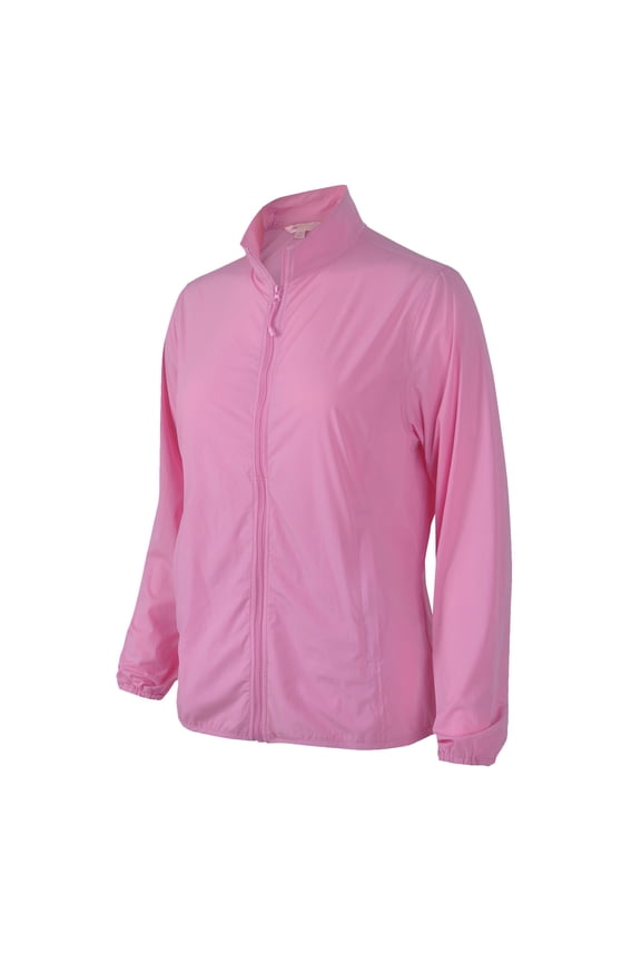 Women's UPF Hi-Low Full Zip Golf Jacket #2720