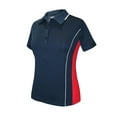 thumbnail image 1 of Monterey Club Women's Ultimate Contrast Golf Polo Shirt #2192, 1 of 2