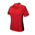thumbnail image 1 of Monterey Club Women's Ultimate Contrast Golf Polo Shirt #2192, 1 of 2