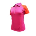 thumbnail image 1 of Monterey Club Women's Victory Contrast Zip Golf Polo Shirt #2370, 1 of 2